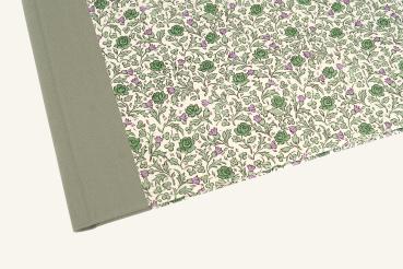 Mappe für ungelochtes Papier olivgrün rose